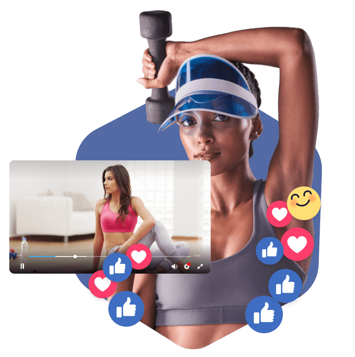 Popular Fitness Influencers Video Platform